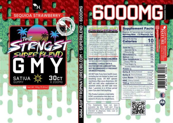 AGFN THE STRONGEST BLEND 6000 MG