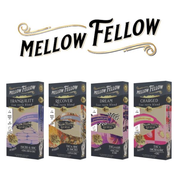 MELLOW FELLOW LIVE RESIN BLEND 4G DISPOSABLE